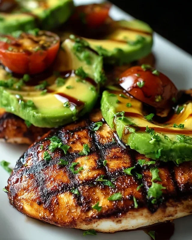 Grilled California Avocado Chicken Recipe