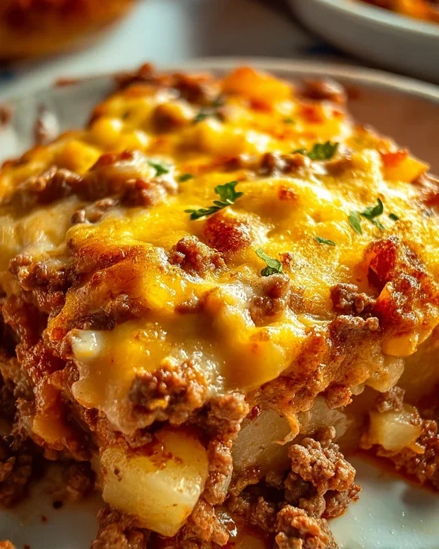 Hobo Casserole Ground Beef