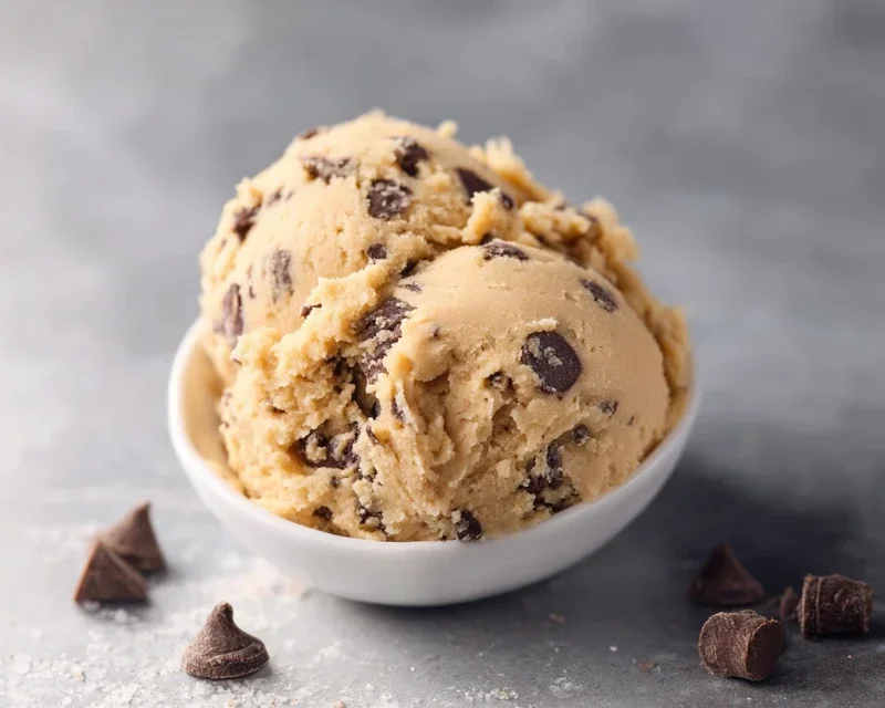Edible Chocolate Chip Cookie Dough Recipe