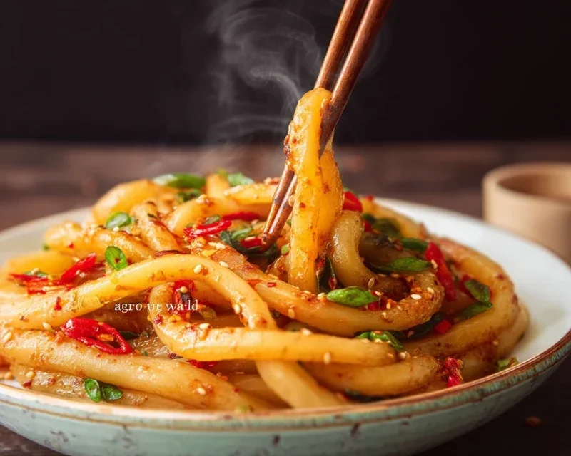 Spicy Potato Noodles