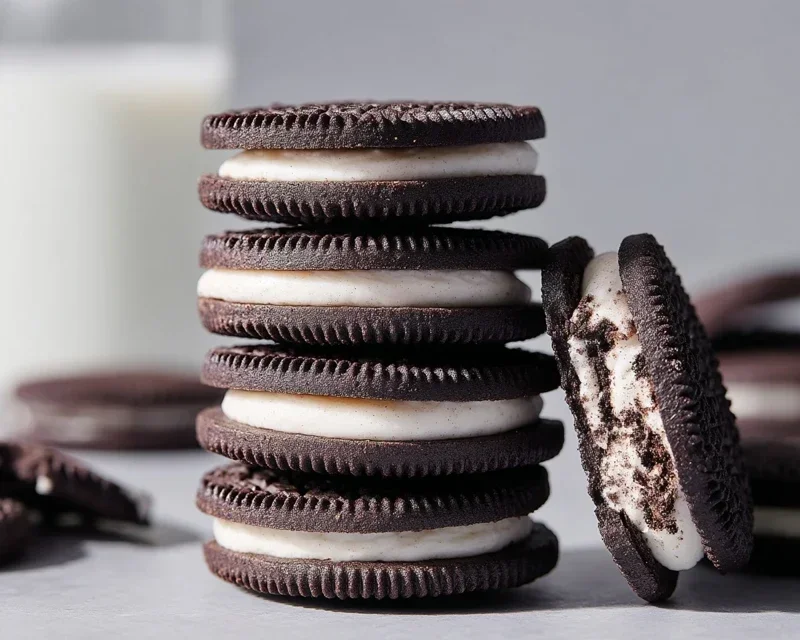 Homemade Oreo Cookies