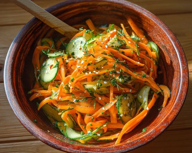 Cucumber Carrot Salad