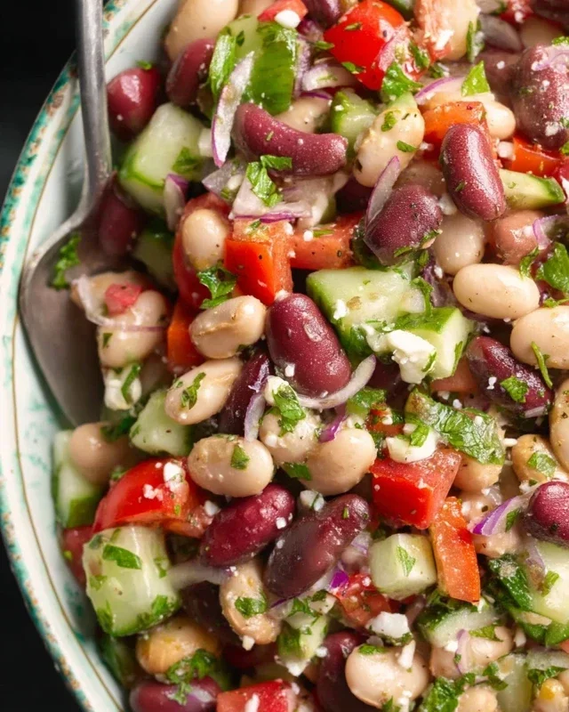 Mediterranean Bean Salad