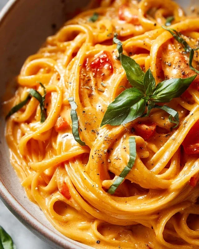 Easy One Pot Creamy Tomato Pasta