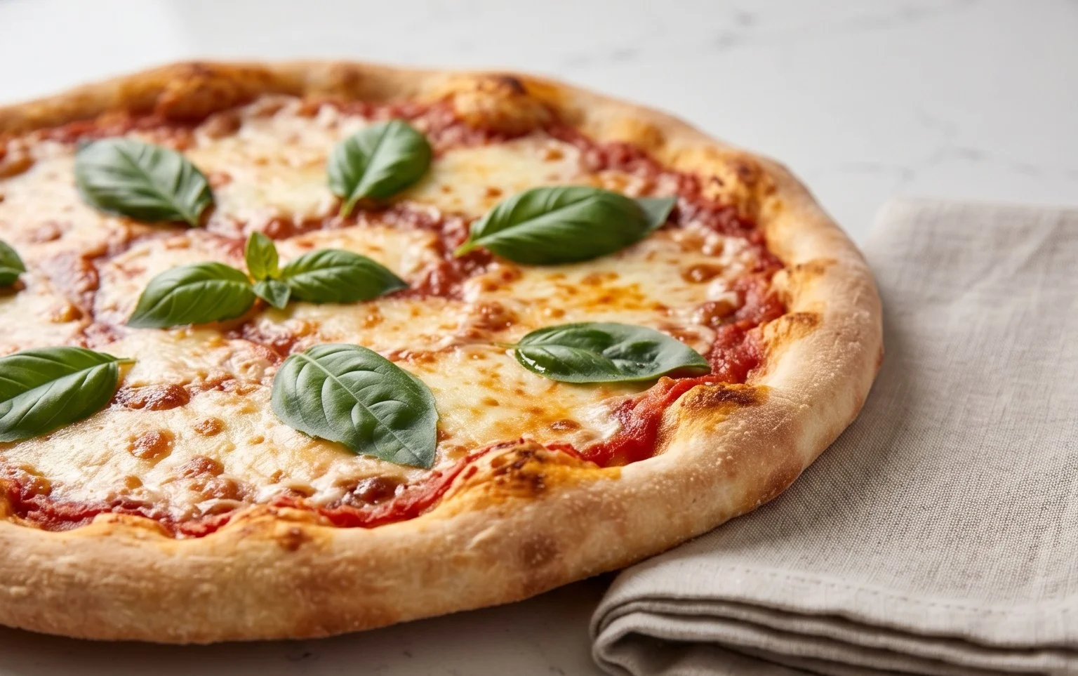 An excellent No Yeast Pizza Dough - quick easy homemade pizza!