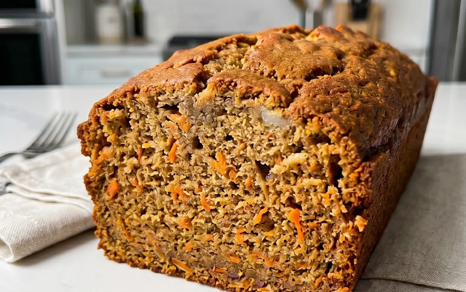 Dairy Free Carrot Cake Banana Bread
