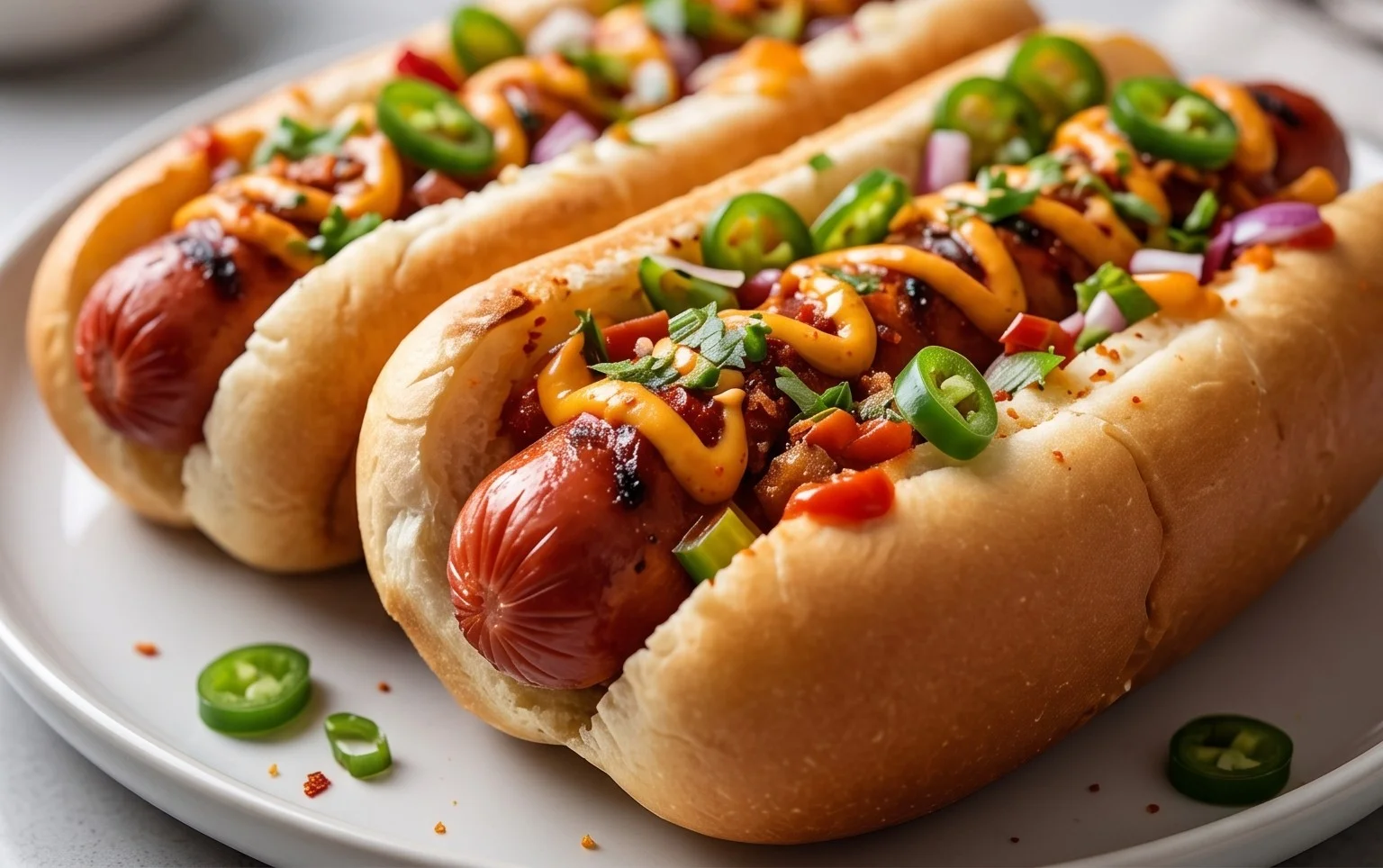Flavorful Firecracker Hot Dogs