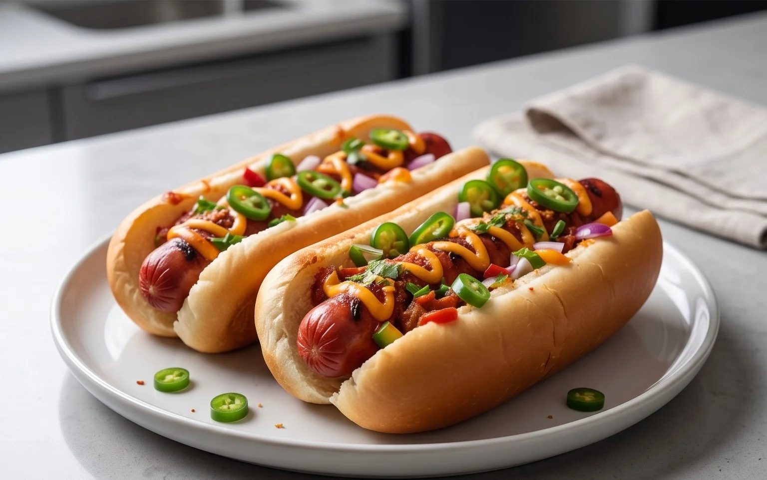 Flavorful Firecracker Hot Dogs