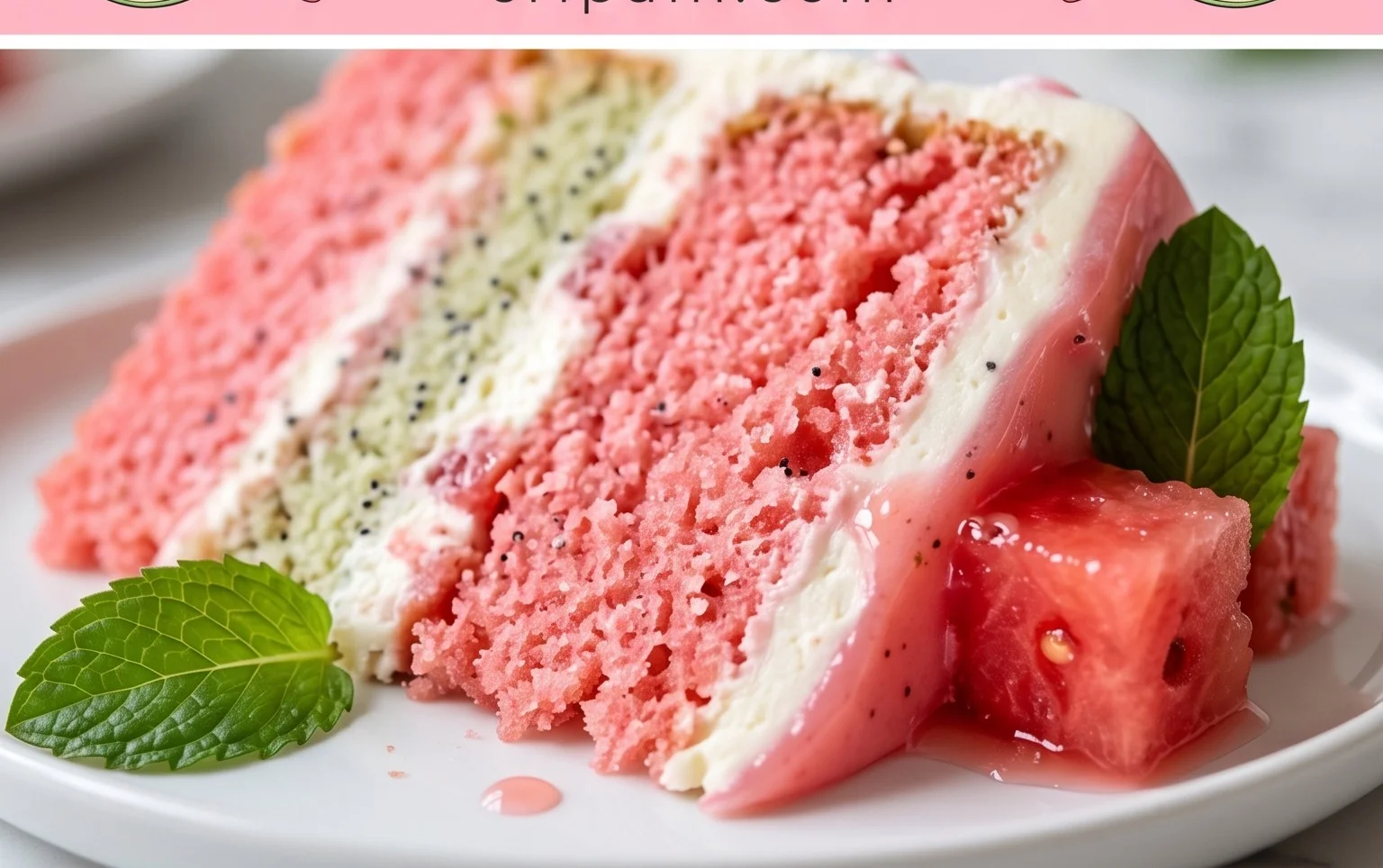 Watermelon Cake