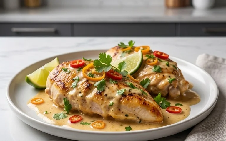 Creamy Coconut Lime Chicken