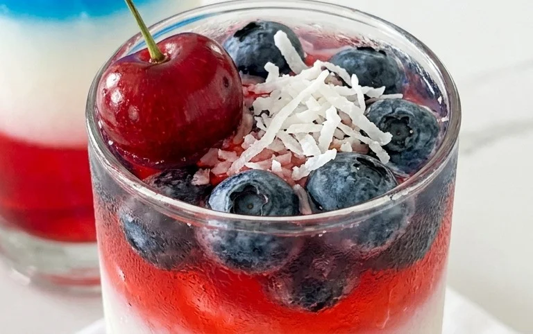 July 4th Layered Drinks Recipe