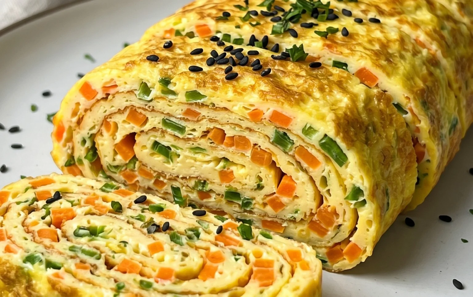 Gyeran Mari (Korean Rolled Omelette)