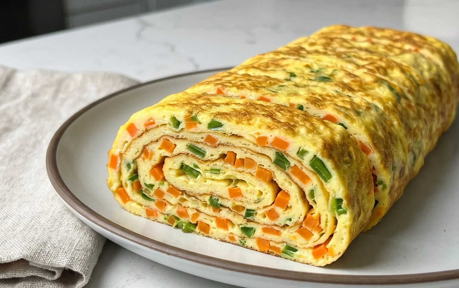 Gyeran Mari (Korean Rolled Omelette)