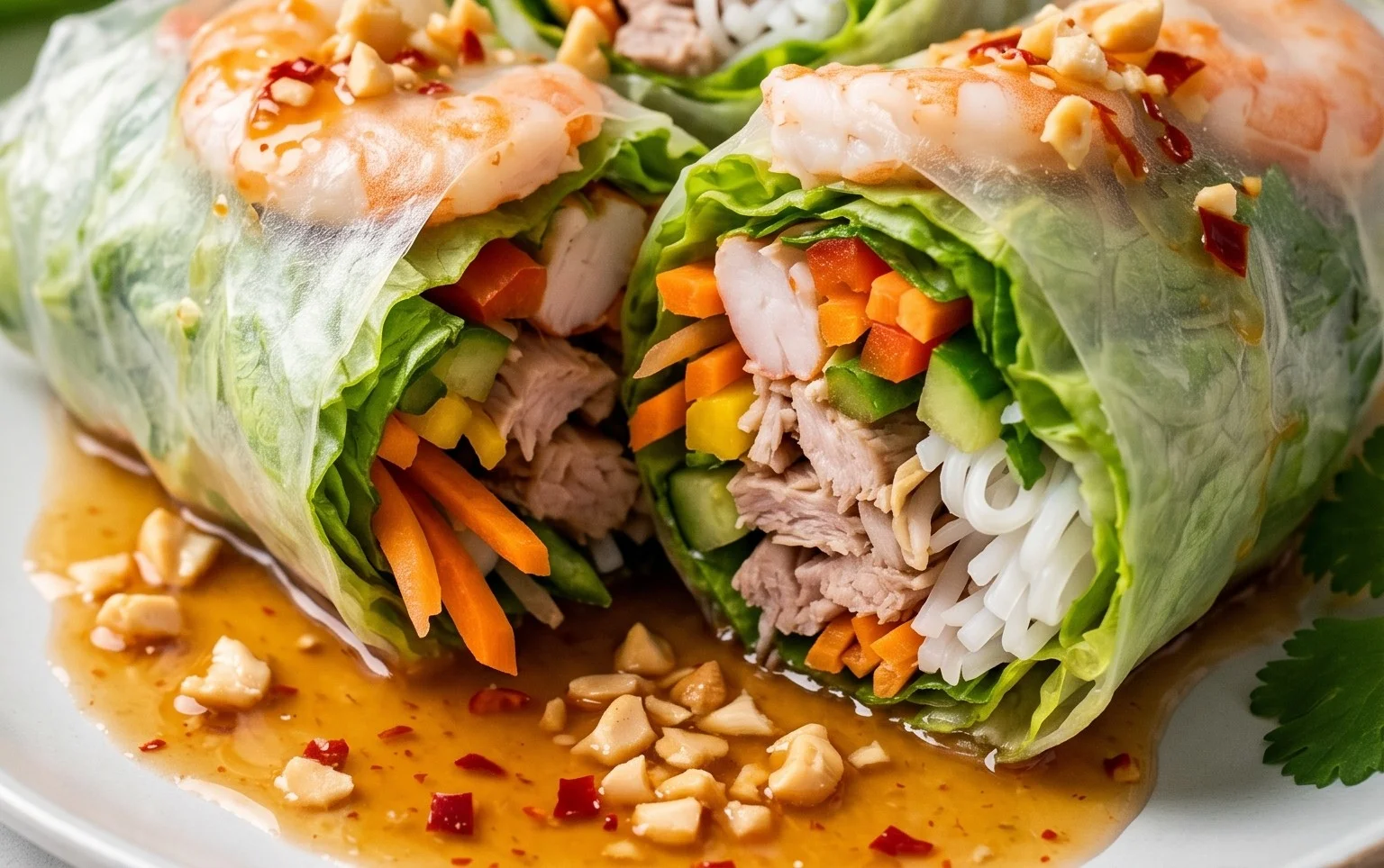 Lettuce Wrap Summer Rolls