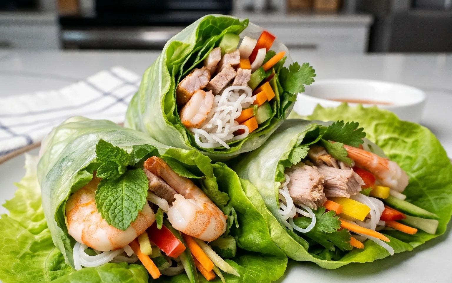 Lettuce Wrap Summer Rolls