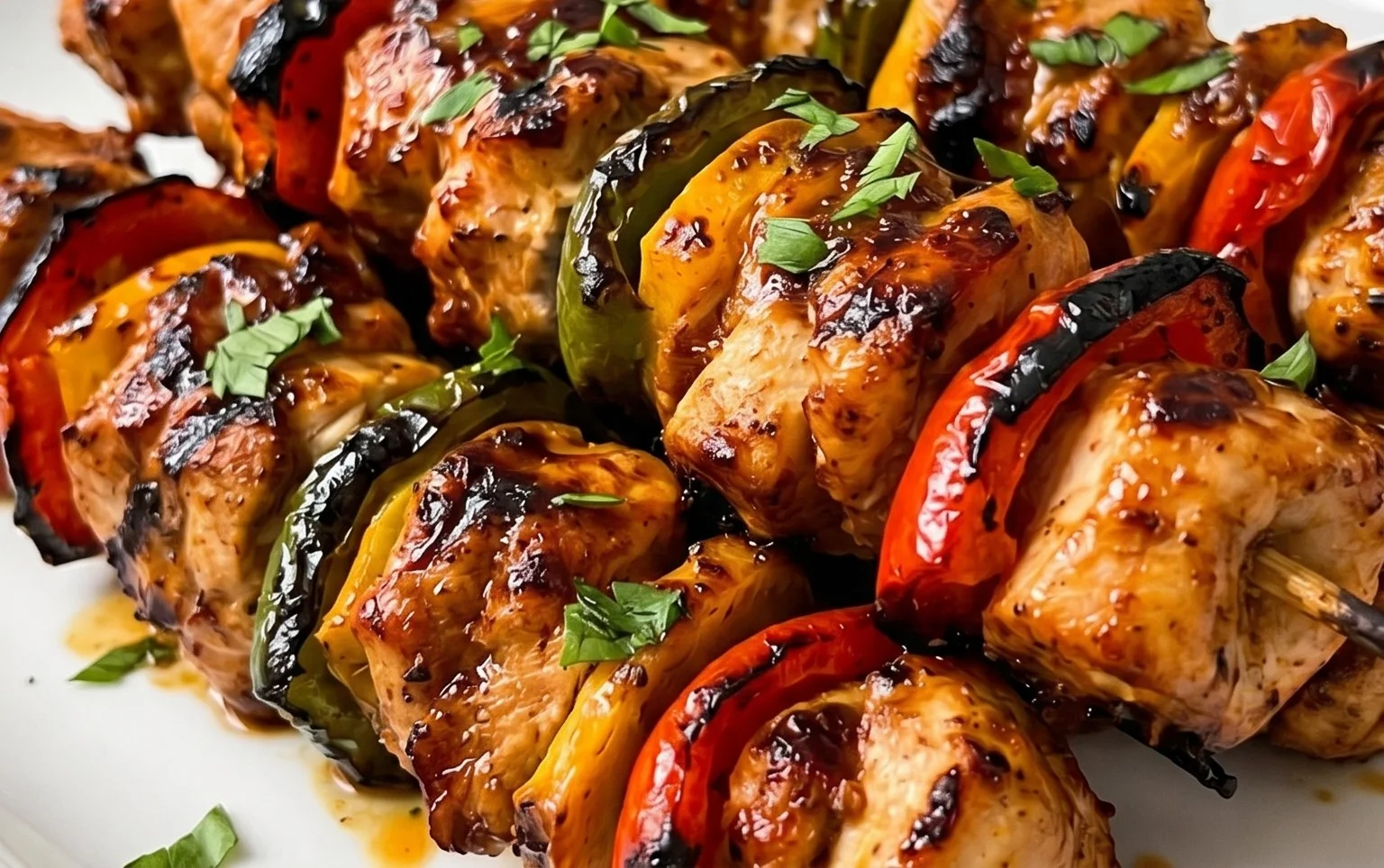 Mexican Barbecue Chicken Skewers