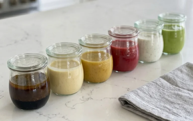 Six Healthy Salad Dressing Recipes
