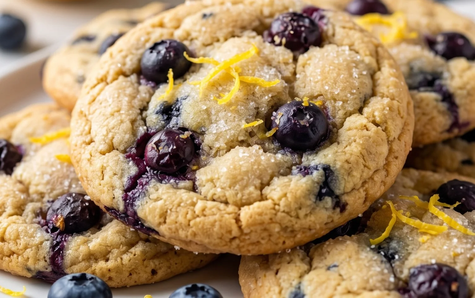 Lemon Blueberry Cookies Recipe
