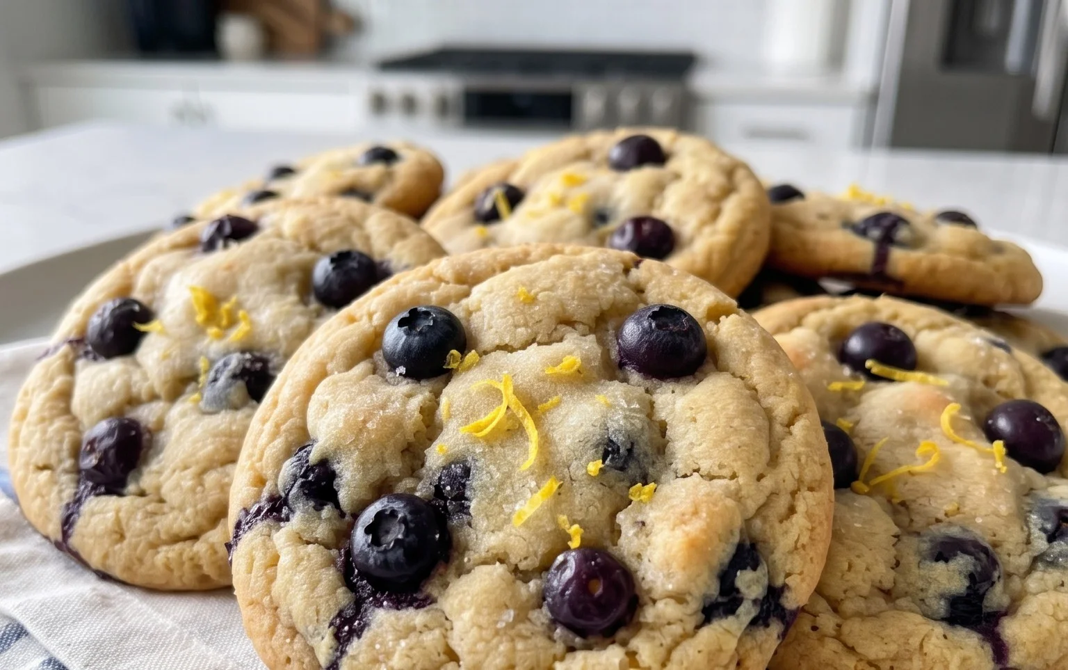 Lemon Blueberry Cookies Recipe