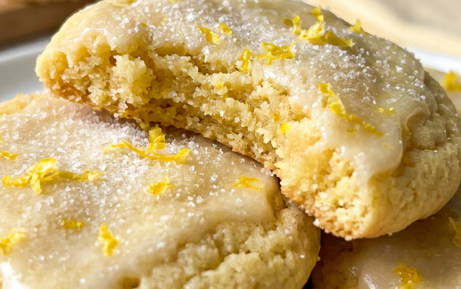 Soft & Chewy Lemon Cookies